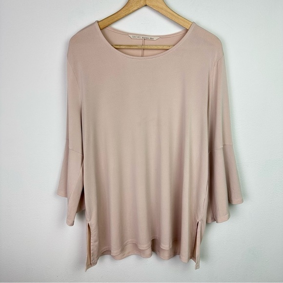 RACHEL Rachel Roy Bell Sleeve Tunic Blouse Size XXL - Picture 1 of 6